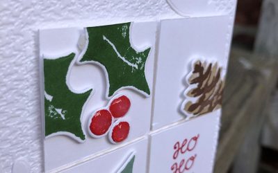 One Christmas card three ways going from basic to expert