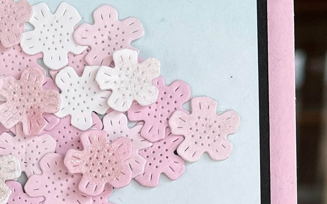 How to make your own cherry blossom Spring themed card