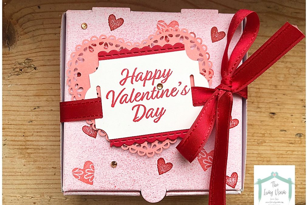 Be Mine Valentine card and gift box