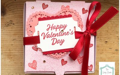 Be Mine Valentine card and gift box