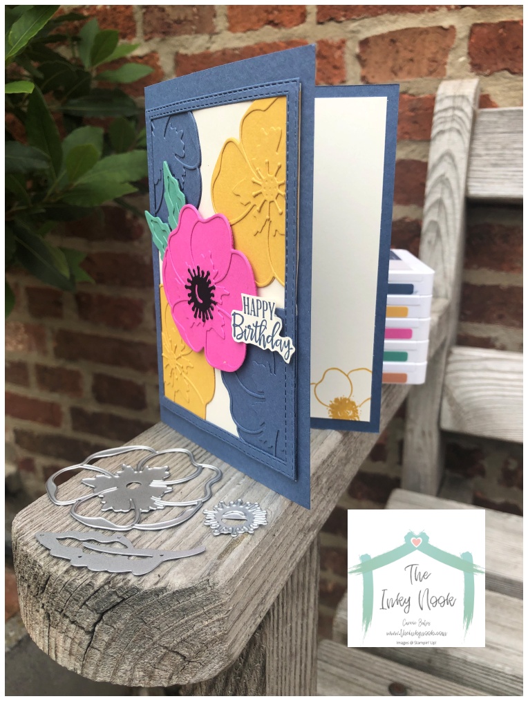 2020-22 In Colour showcase using Poppy Moments dies by Carrie Bates at The Inky Nook, independent Stampin' Up! demonstrator.