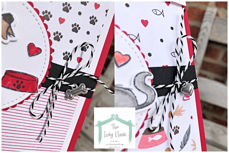 Cute pets projects from Carrie Bates, independent Stampin' Up! demonstrator using the Playful Pets product suite