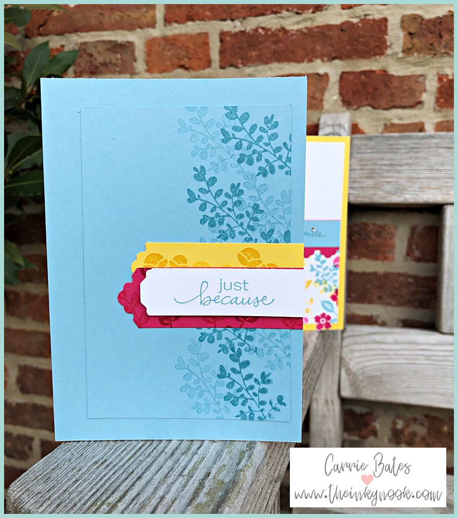Sharing inspiration for the Lovely You bundle to make cards for your friends