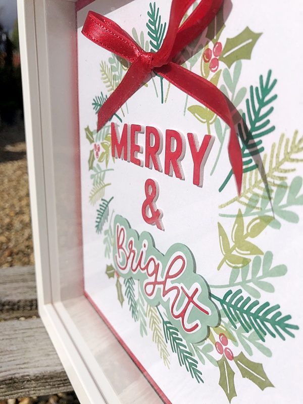 How to make a box frame with Stamptastic Friends Inky Nook