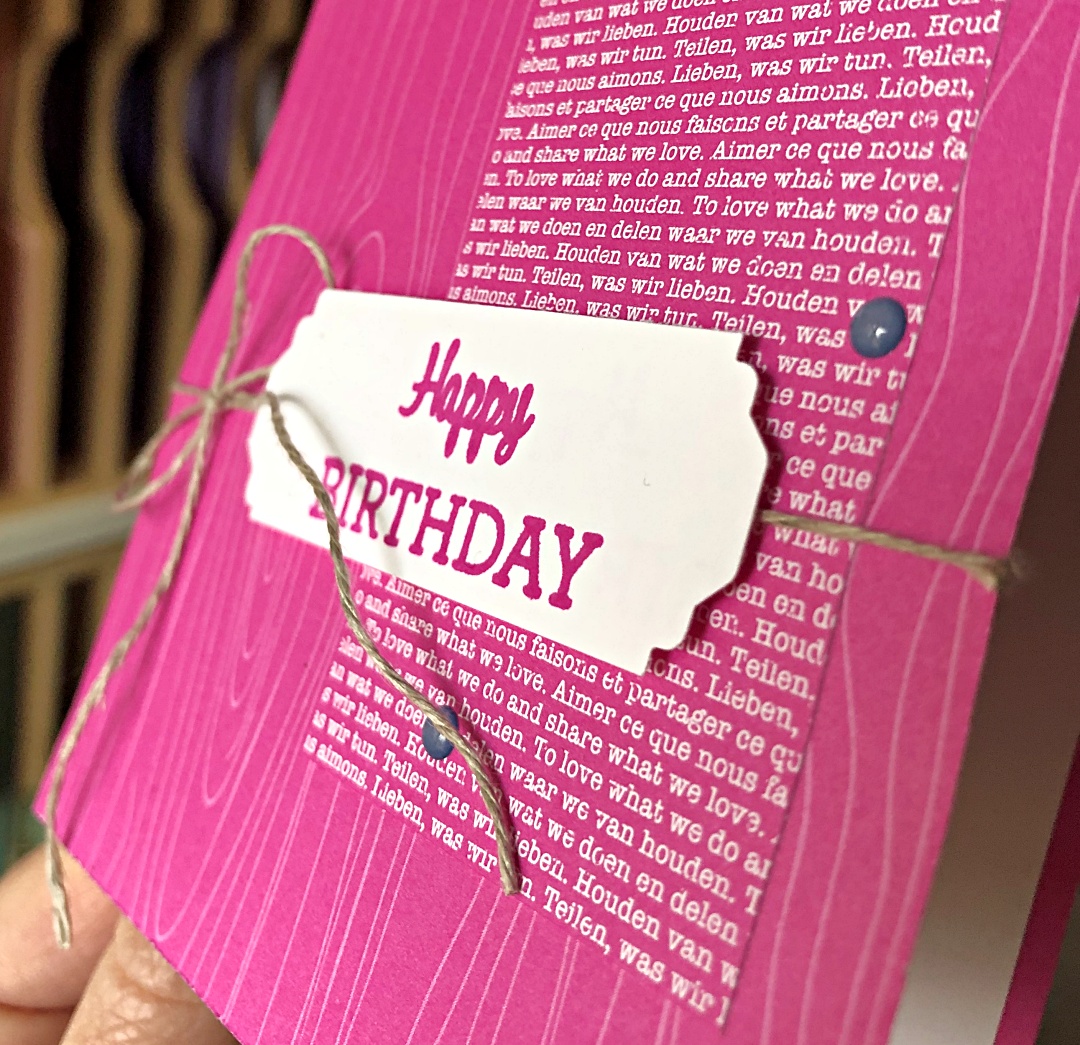 Simple Birthday Card Designs Using Designer Series Paper Inky Nook