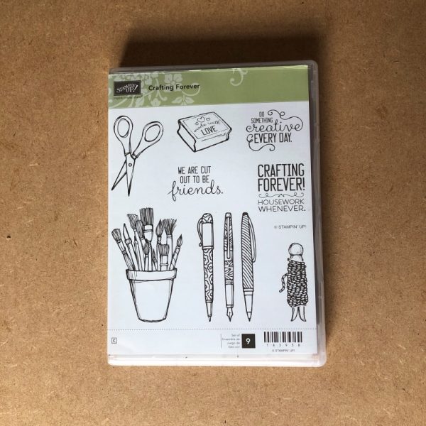 Retired Stampin' Up! Crafting Forever stamp set