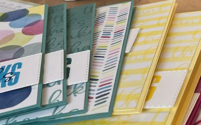 How to make a quick thank you card with designer series paper