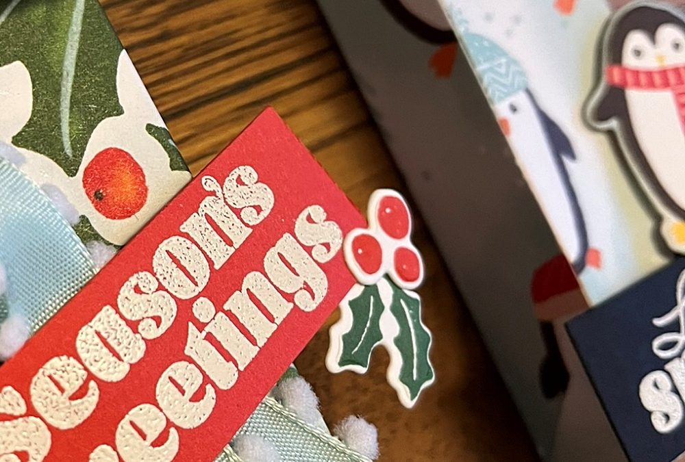 How to use designer series paper to make a small treat box