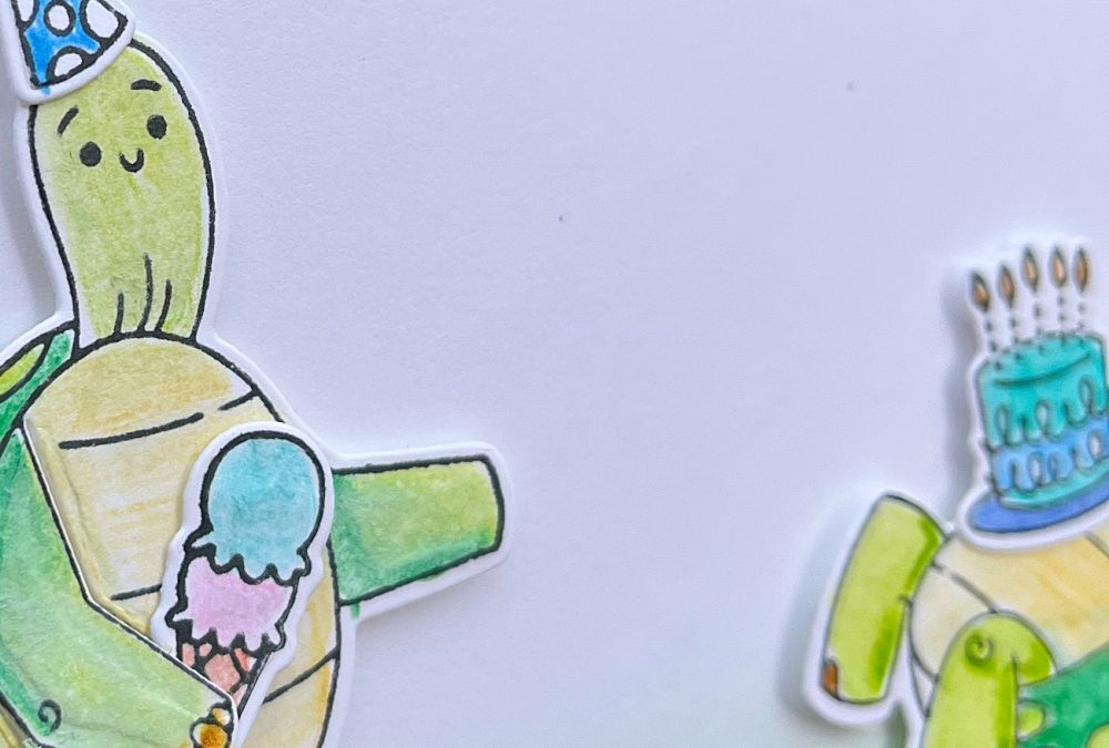 Turtley-awesome handmade birthday card for you to make