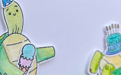 Turtley-awesome handmade birthday card for you to make