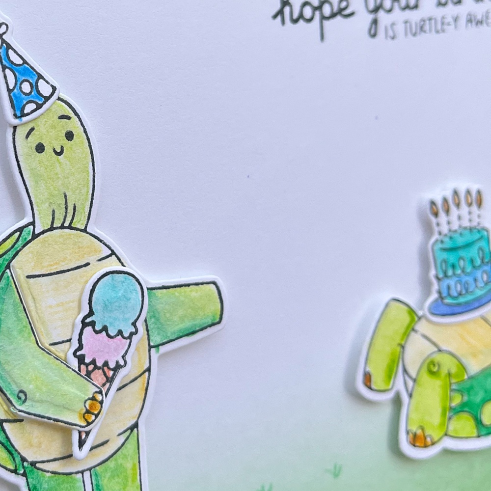 Turtley-awesome handmade birthday card for you to make